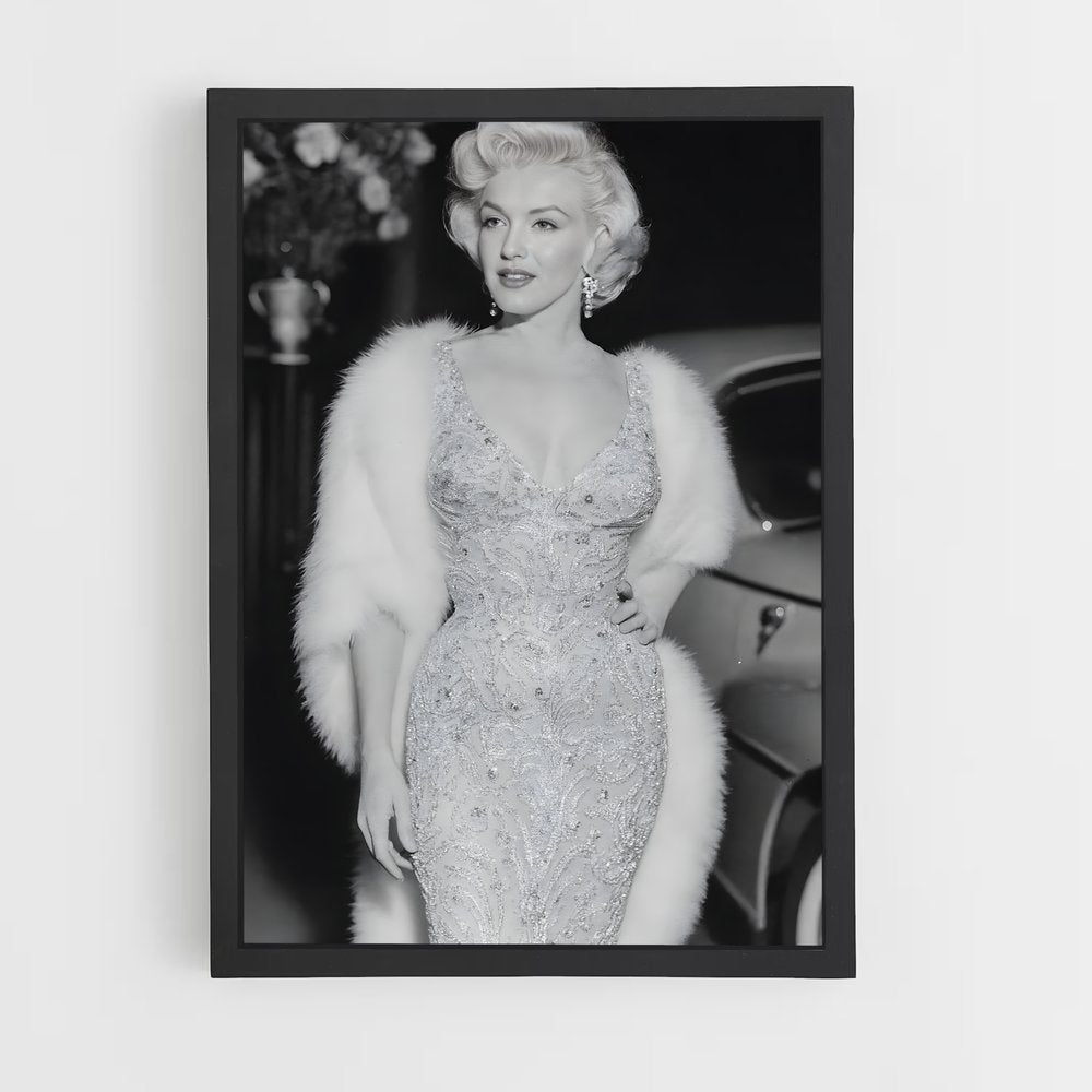 ap-marilyn monroe-9 cadre Noir