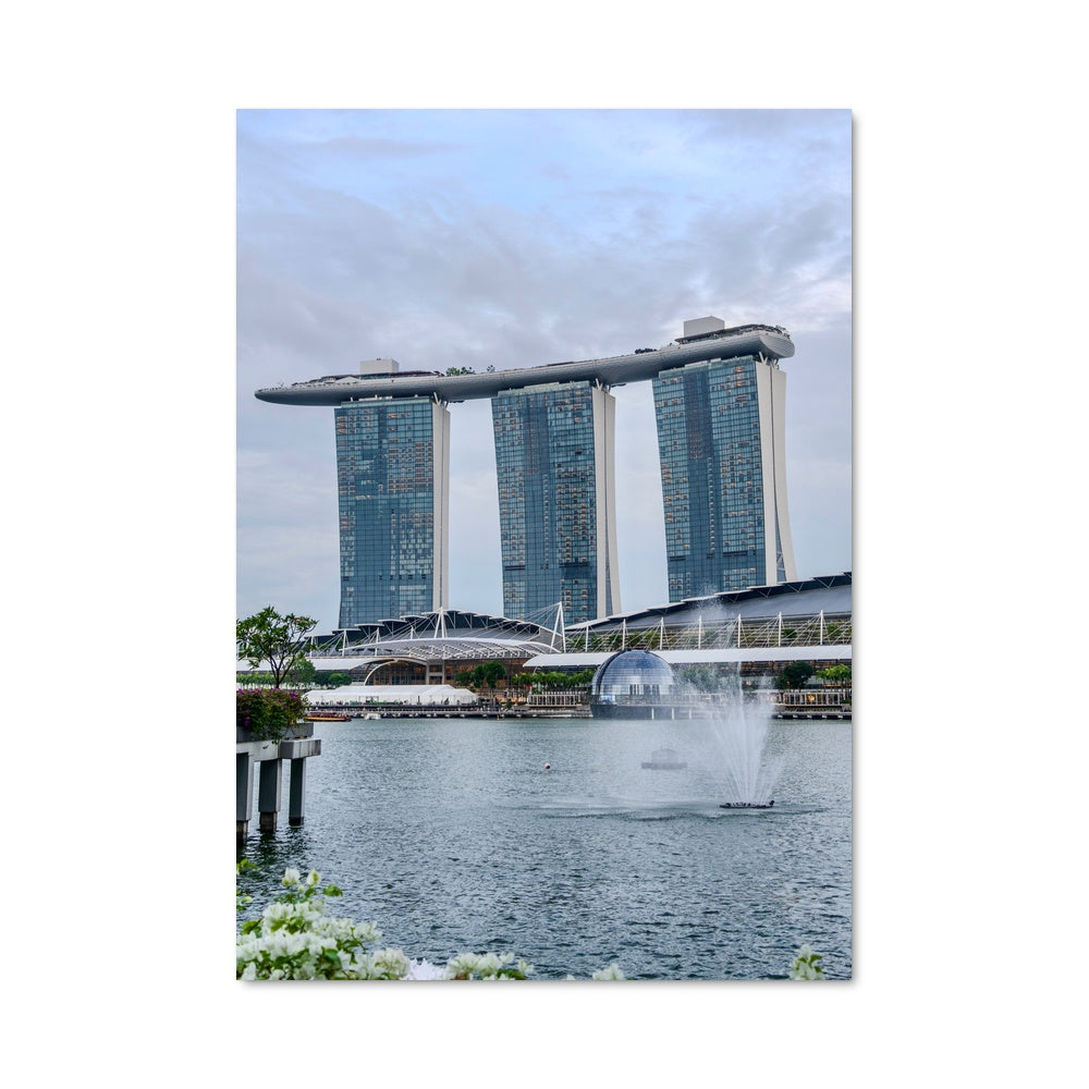 Poster Reflets de Marina Bay
