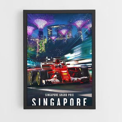 ap-marina bay street circuit singapore-1 cadre Noir