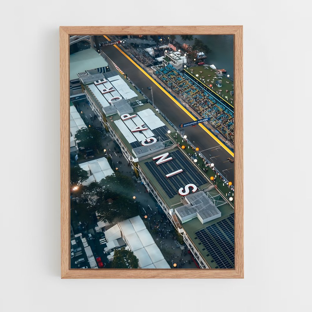 ap-marina bay street circuit singapore-3 cadre Bois clair