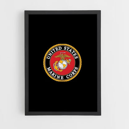 ap-marine corps-1 cadre Noir