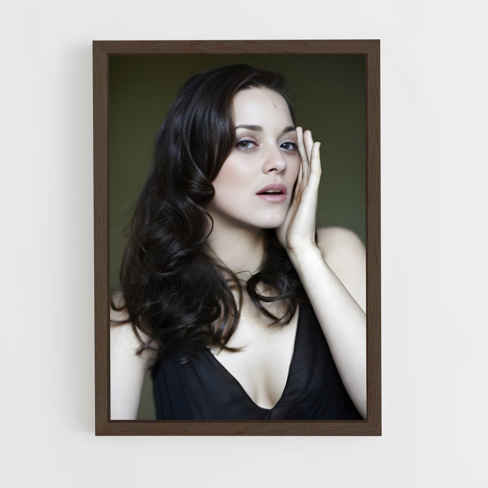 ap-marion cotillard-5 cadre Bois foncé