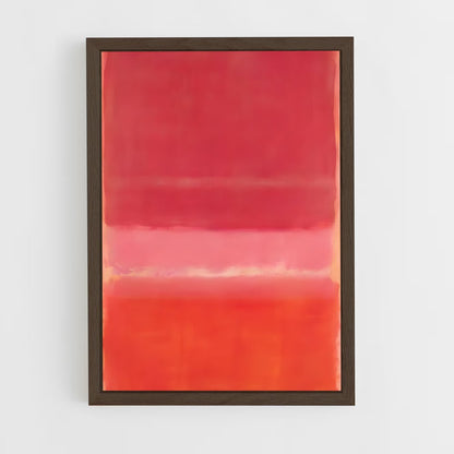 ap-mark rothko-5 cadre Bois foncé