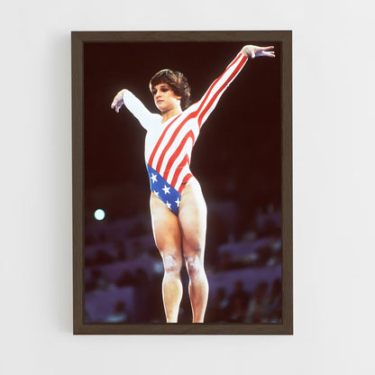 ap-mary lou retton-10 cadre Bois foncé