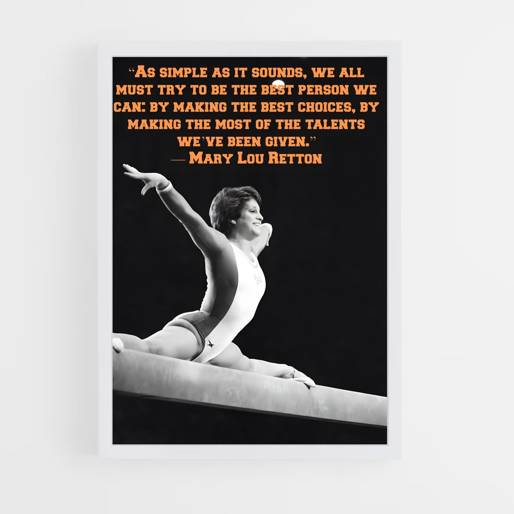 ap-mary lou retton-2 cadre Blanc