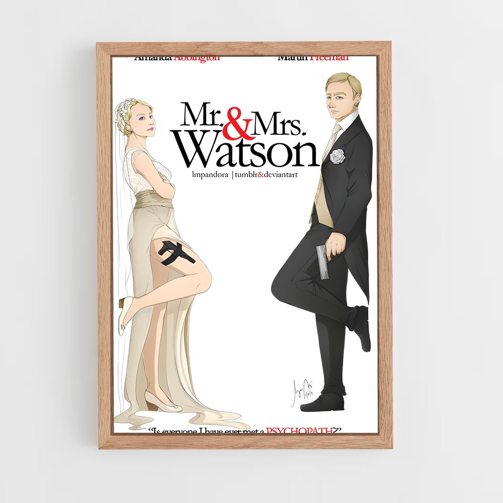 ap-mary watson-5 cadre Bois clair