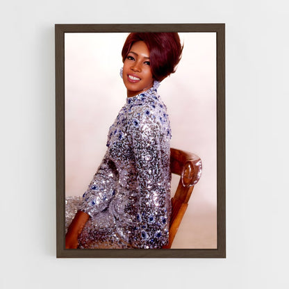 ap-mary wilson-6 cadre Bois foncé