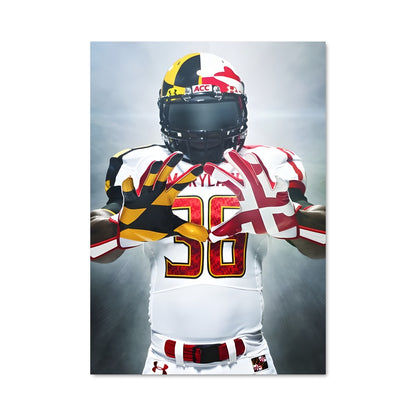 Poster Touchdown Maryland