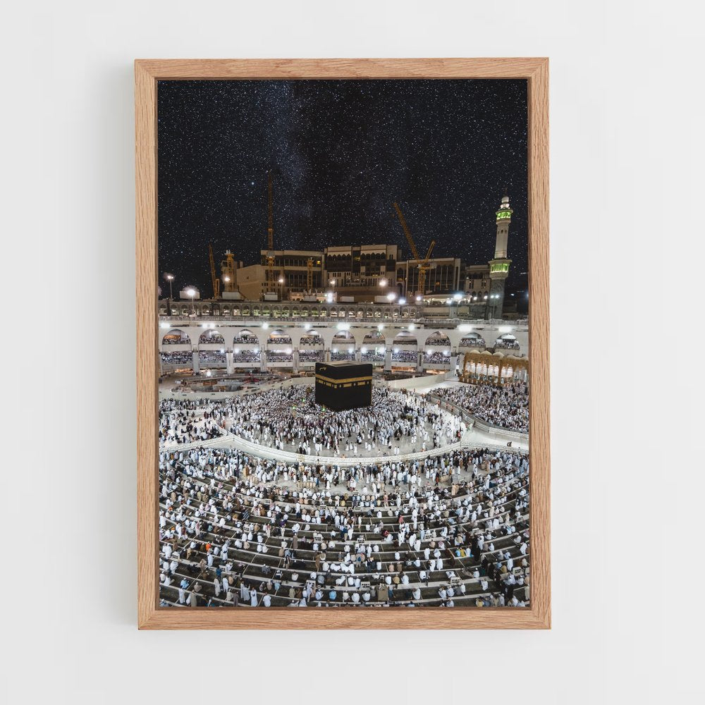 ap-masjid al haram-2 cadre Bois clair