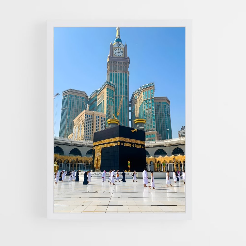 ap-masjid al haram-5 cadre Blanc