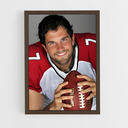 ap-matt leinart-1 cadre Bois foncé