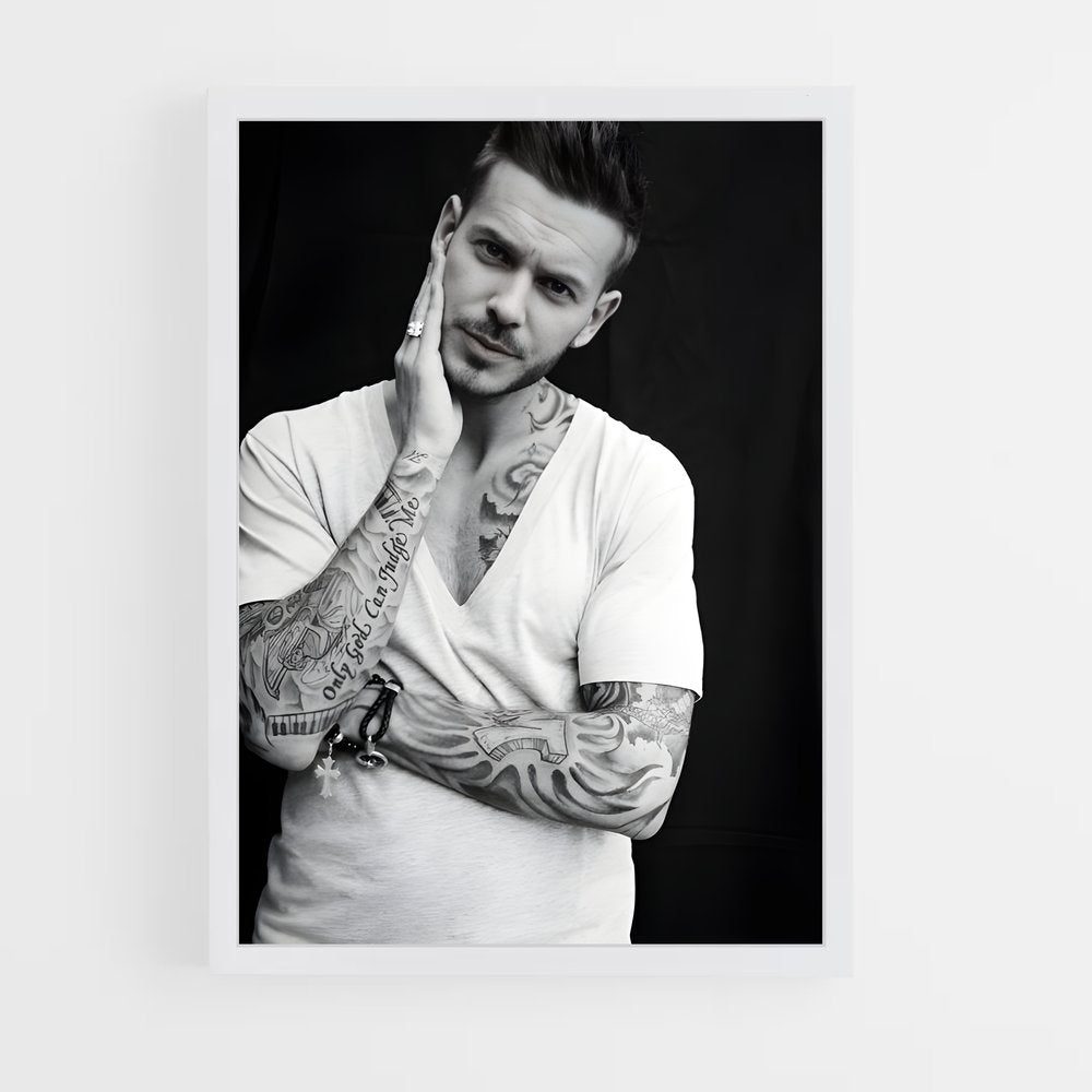 ap-matt pokora-8 cadre Blanc