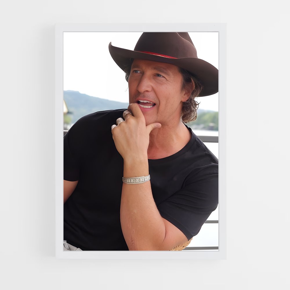 ap-matthew mcconaughey-5 cadre Blanc