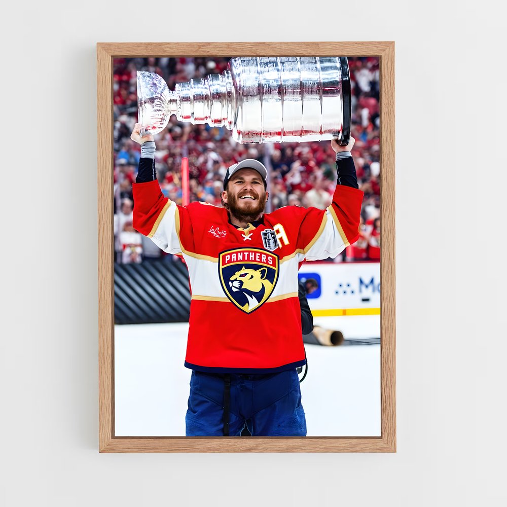 ap-matthew tkachuk-2 cadre Bois clair
