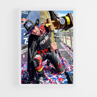 ap-maverick vinales-4 cadre Blanc