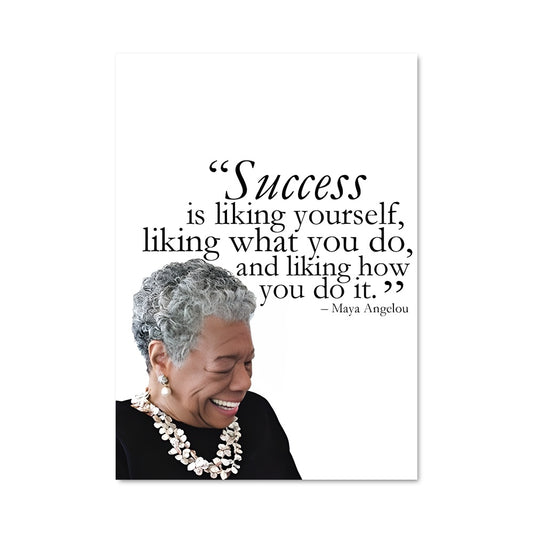 Poster Maya angelou 13110