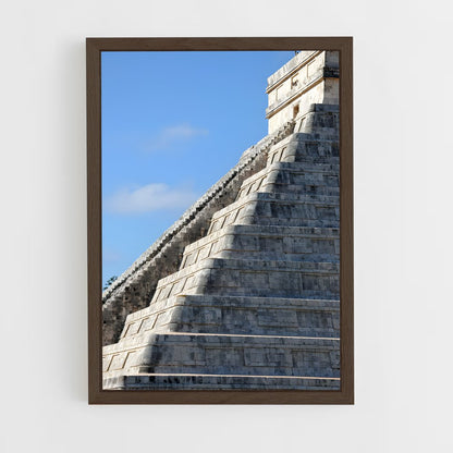 ap-mayan pyramid-6 cadre Bois foncé