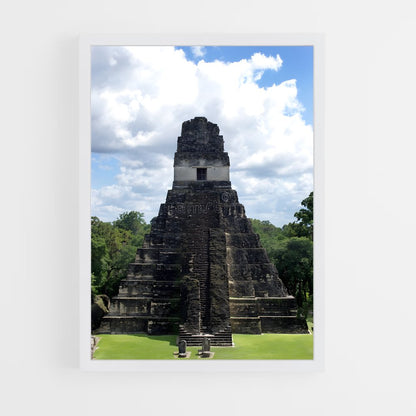 ap-mayan pyramid-7 cadre Blanc