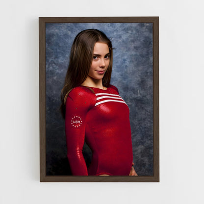 ap-mckayla maroney-3 cadre Bois foncé