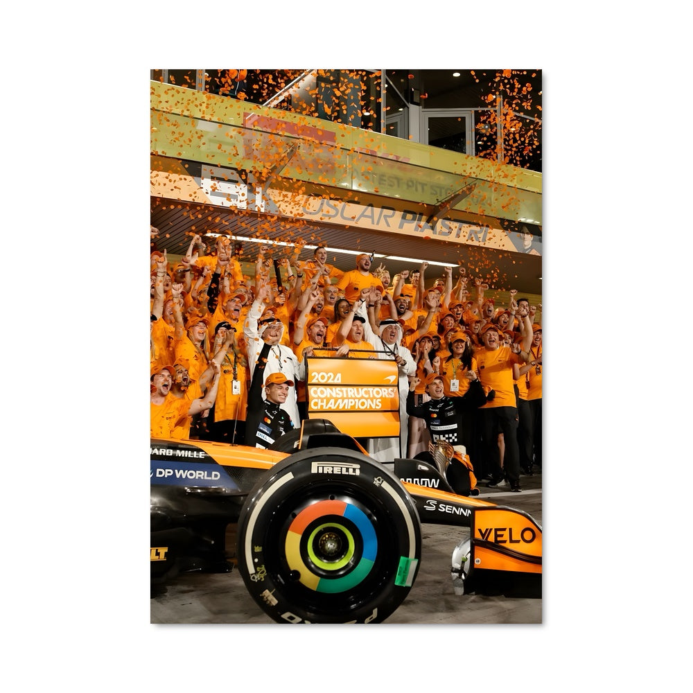 Poster Victoire McLaren