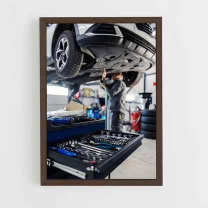 ap-mechanic-9 cadre Bois foncé