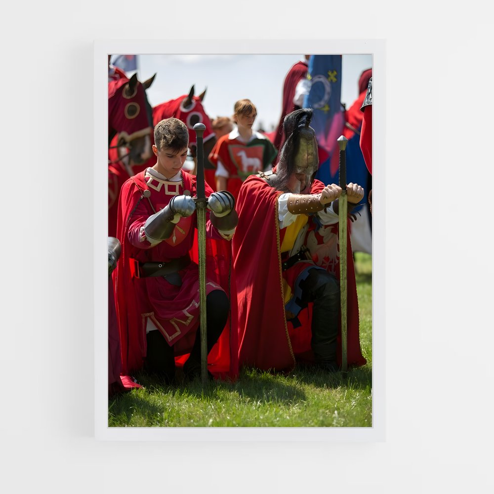 ap-medieval combat world championship-2 cadre Blanc