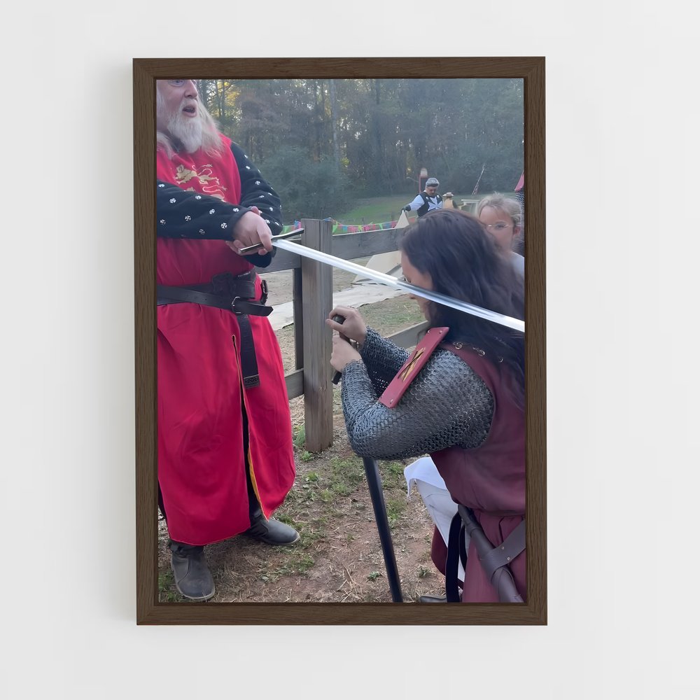 ap-medieval larp-3 cadre Bois foncé