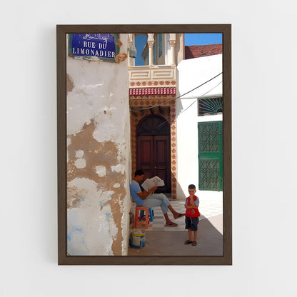 ap-medina of tunis-2 cadre Bois foncé