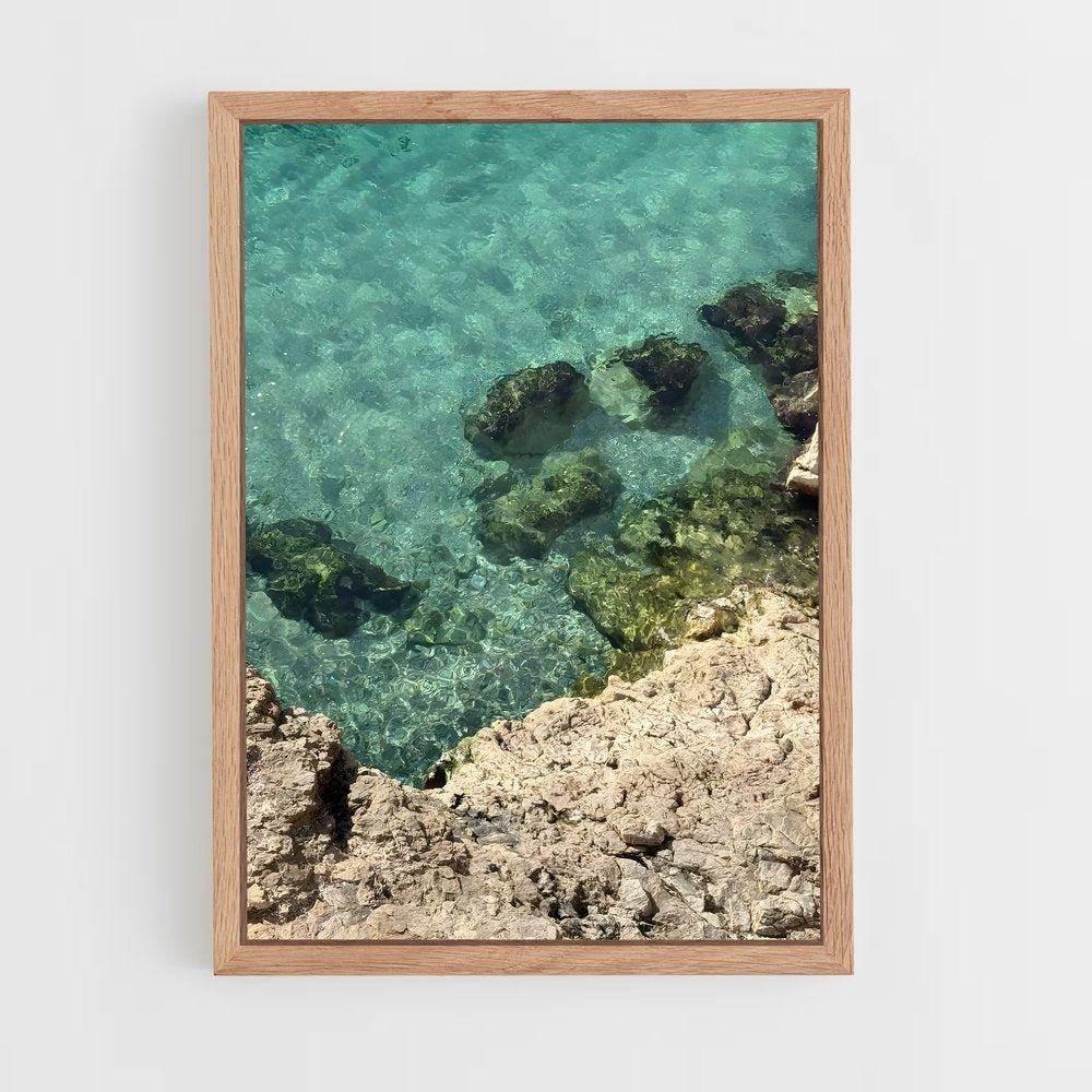 ap-mediterranean sea-10 cadre Bois clair