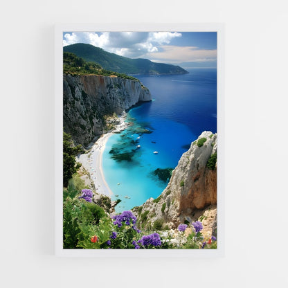 ap-mediterranean sea-6 cadre Blanc