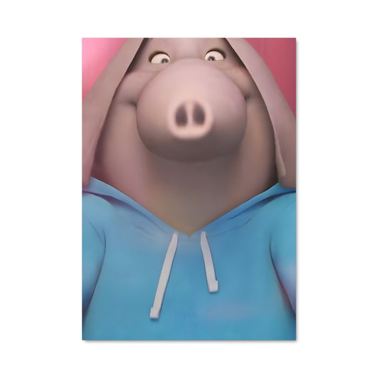 Poster Cochon Chic