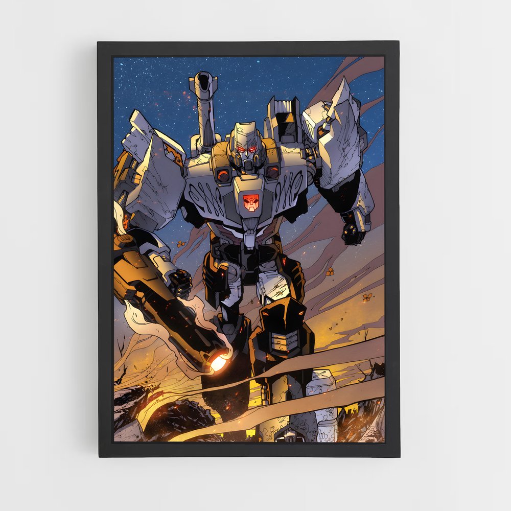 ap-megatron-8 cadre Noir