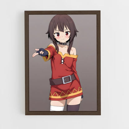 ap-megumin-4 cadre Bois foncé