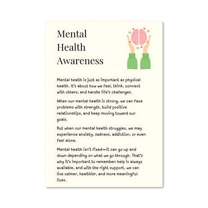 Poster Équilibre Mental