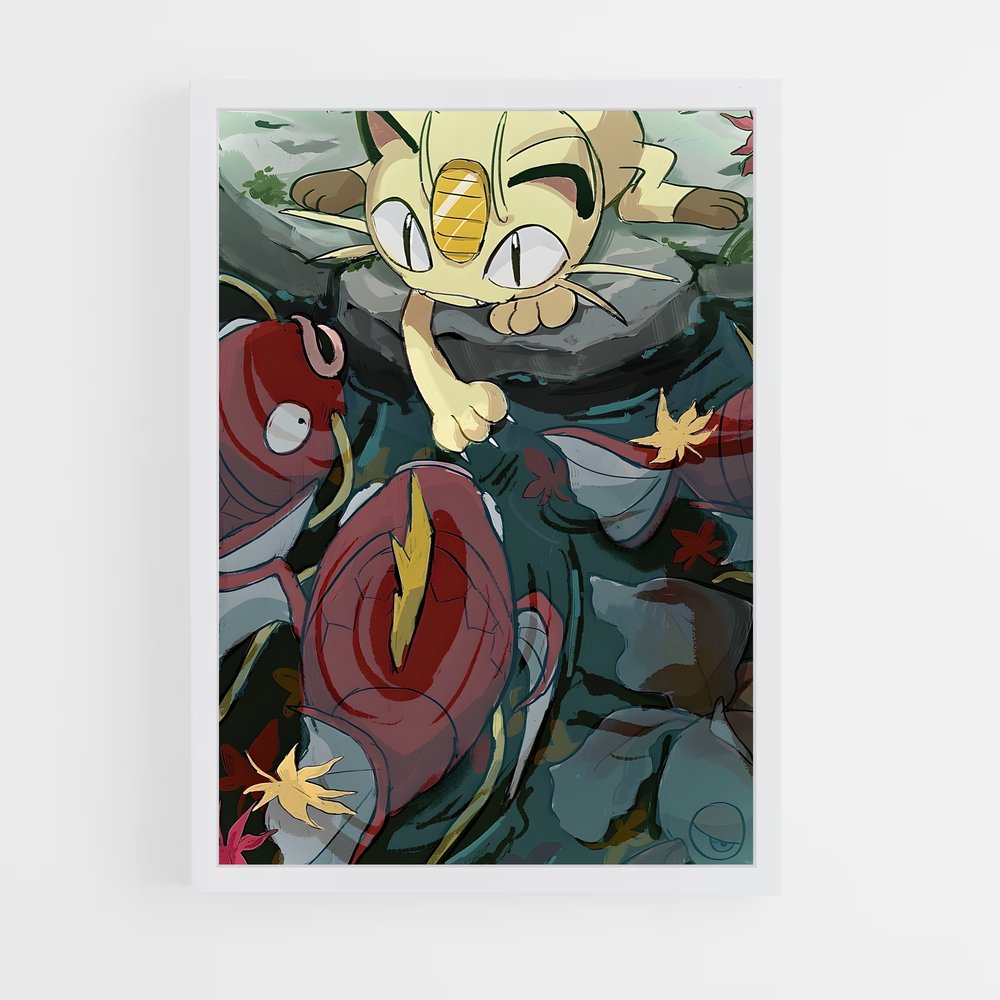 ap-meowth-1 cadre Blanc