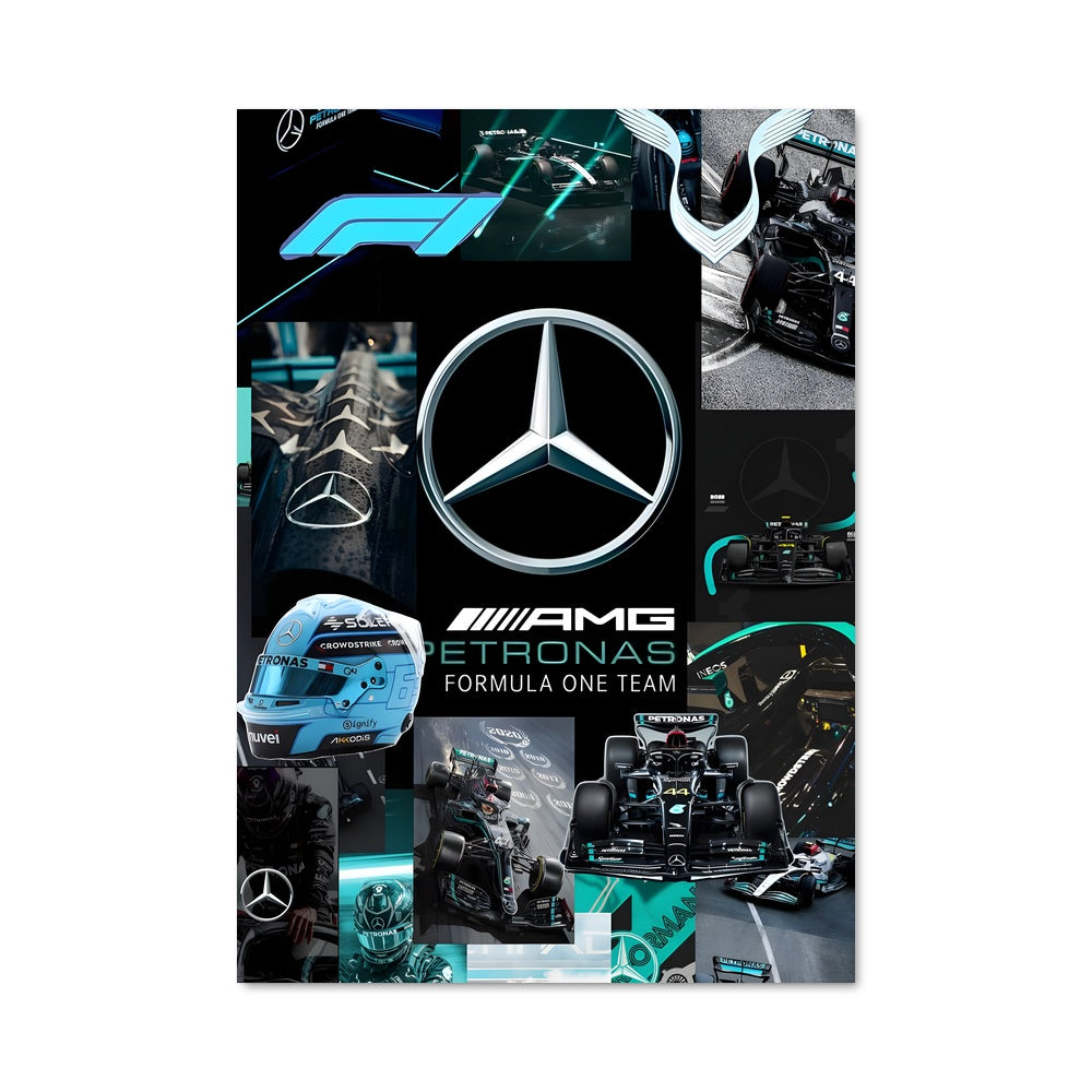 Poster Mercedes-amg petronas f1 team 63483