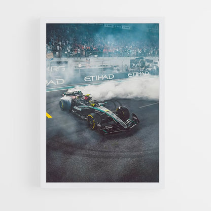 ap-mercedes-amg petronas f1 team-1 cadre Blanc