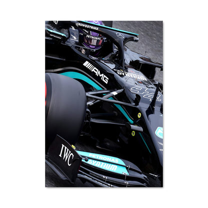 Poster Mercedes w12 77492