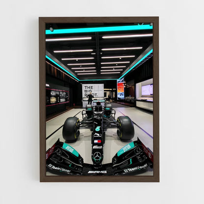 ap-mercedes w12-10 cadre Bois foncé