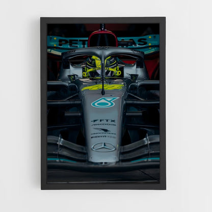 ap-mercedes w13-1 cadre Noir