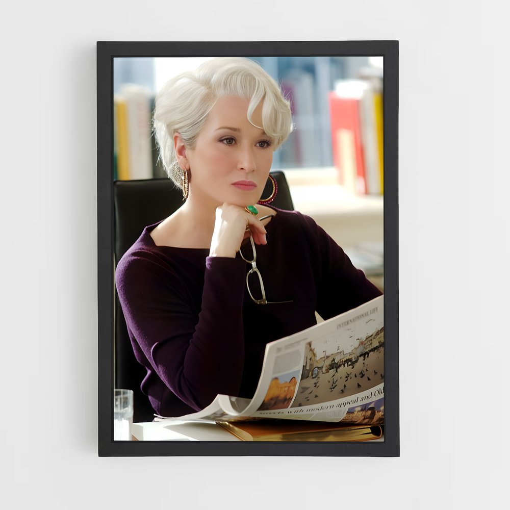 ap-meryl streep-1 cadre Noir