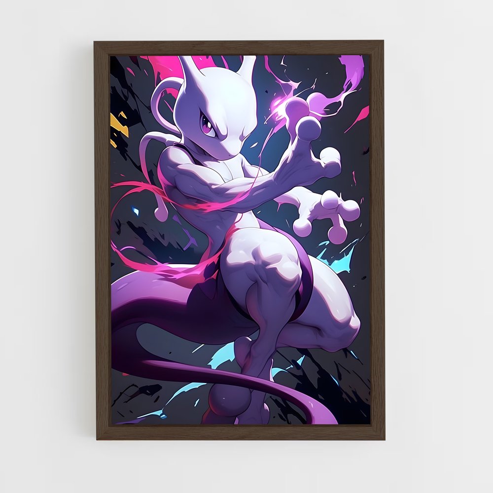ap-mewtwo-2 cadre Bois foncé