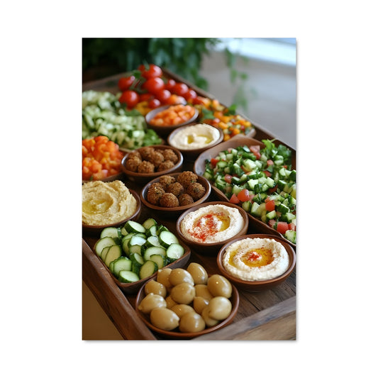 Poster Mezze platter 25889