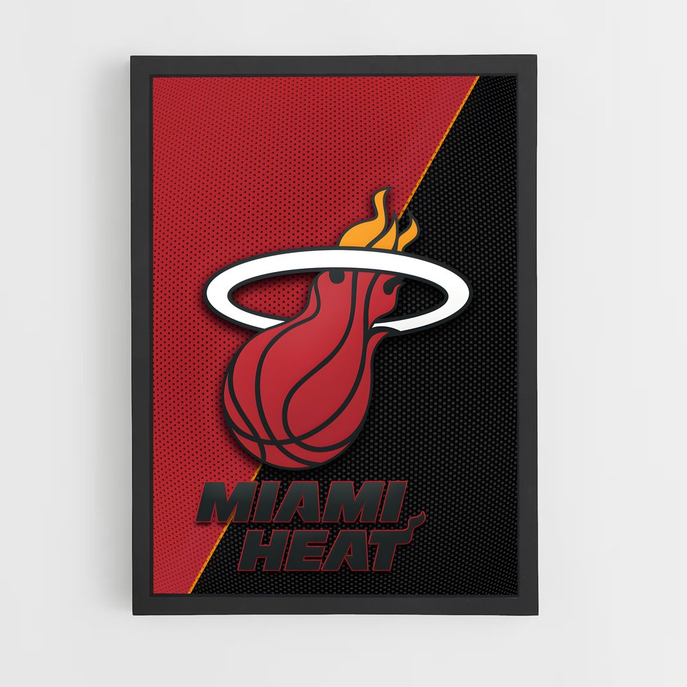 ap-miami heat-8 cadre Noir
