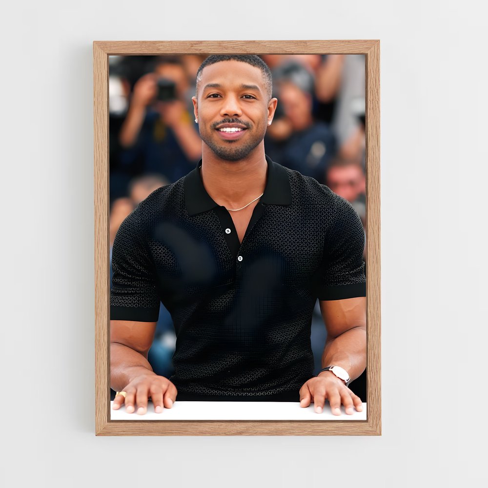 ap-michael b jordan-1 cadre Bois clair