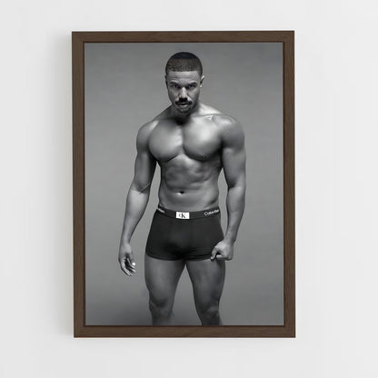 ap-michael b jordan-7 cadre Bois foncé