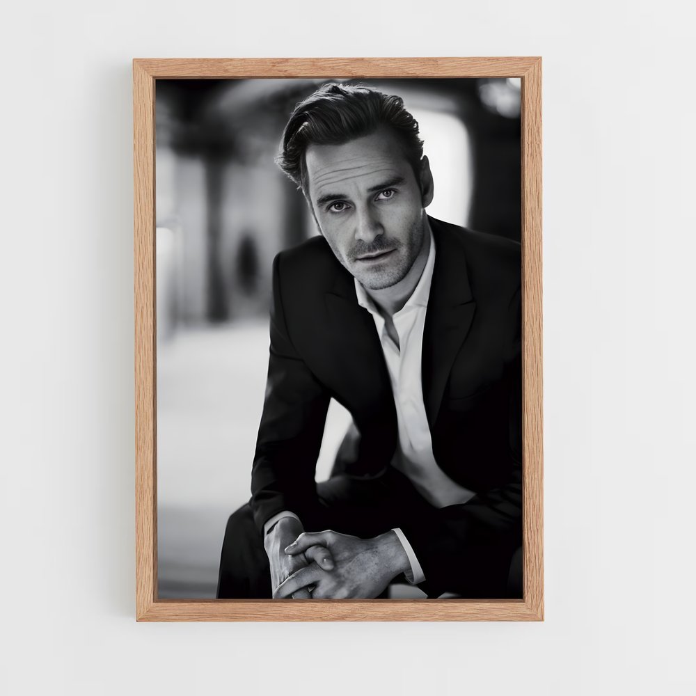 ap-michael fassbender-1 cadre Bois clair