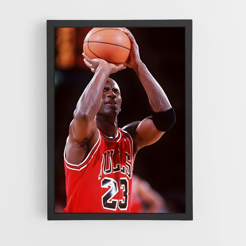 ap-michael jordan-10 cadre Noir