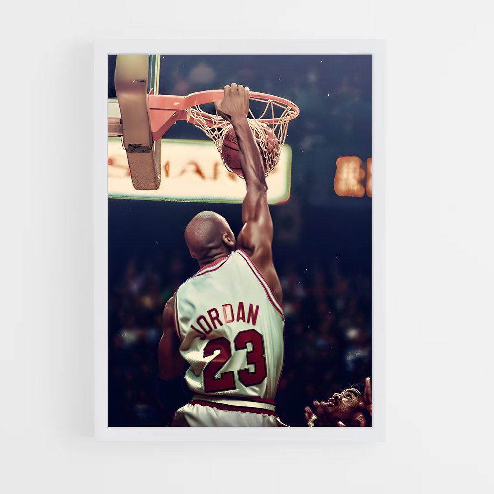 ap-michael jordan-14 cadre Blanc