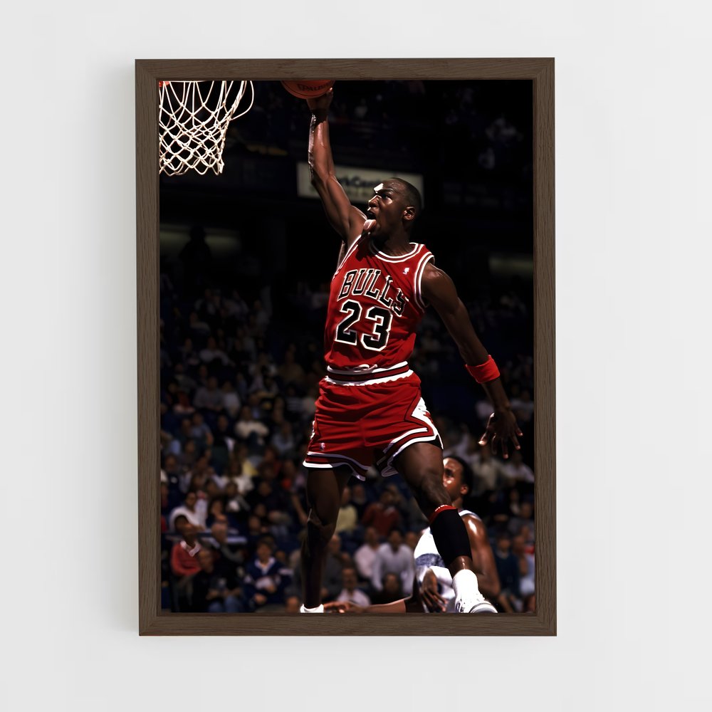 ap-michael jordan-2 cadre Bois foncé